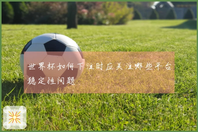 世界杯如何下注时应关注哪些平台稳定性问题